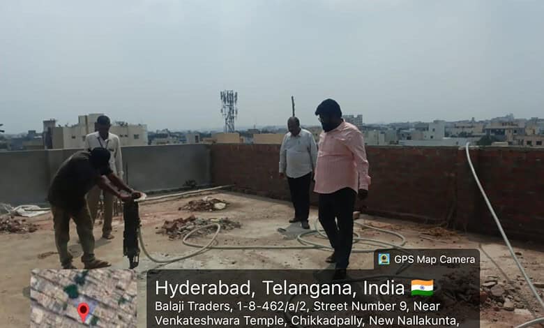 GHMC demolishes illegal constructions in Hyderabad