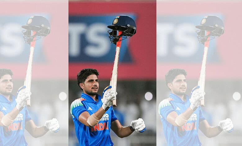 Shubman creates history with fastest double ton in ODI cricket