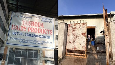TG SAFE raids dairy units in Hyderabad