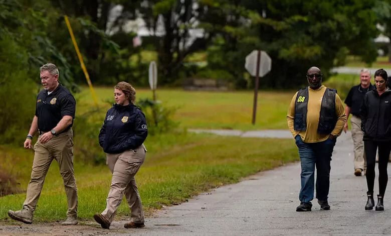 Georgia Police at scene after shooting