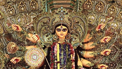 A Durga Idol
