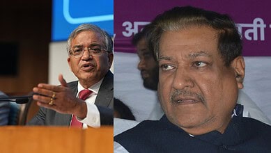 Gyanesh Kumar and Prithviraj Chavan