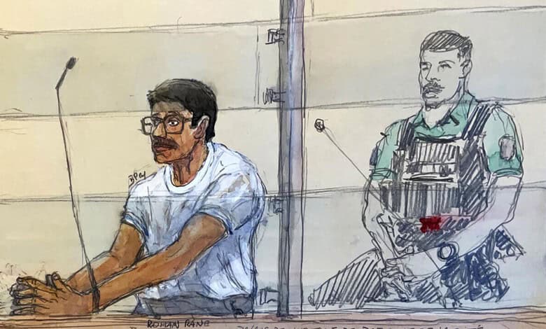 Rohan Rane arrested in France (Image credit: France 24 News)