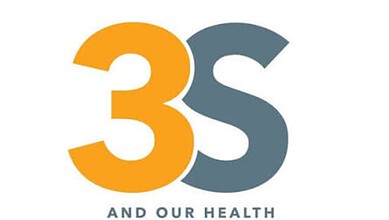 3S logo with orange and grey colours representing health and safety.