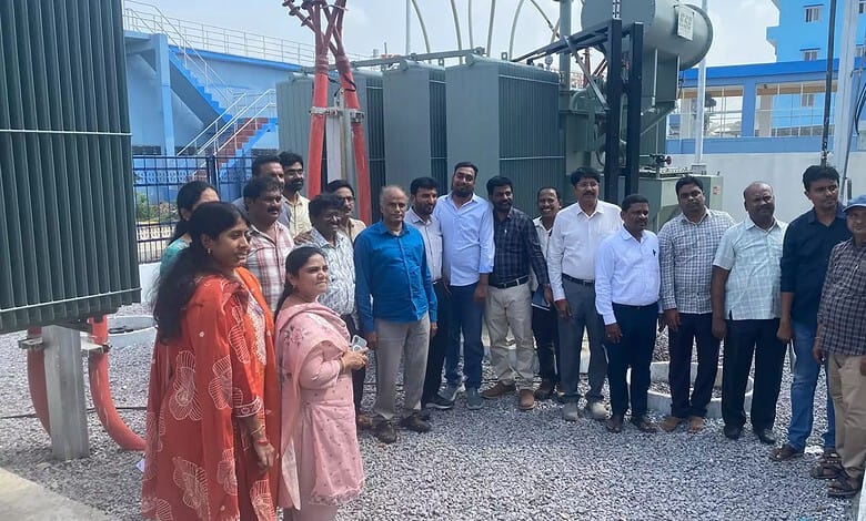 TGSPDCL officials at the Old City Substation