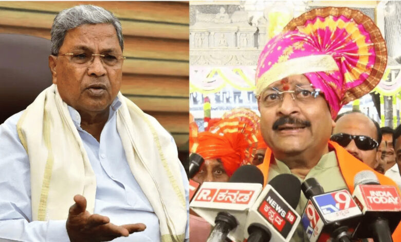 Yatnal questions Siddaramaiah's knowledge of sting operation during a public event.