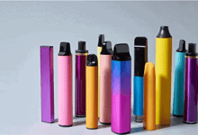 Vapes and foreign cigarettes seized by authorities in Hyderabad, with two apprehended.