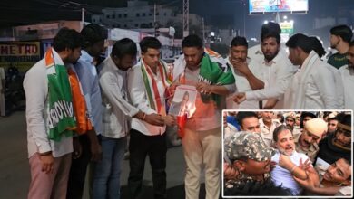 Telangana Youth Congress stages midnight protest over SIR