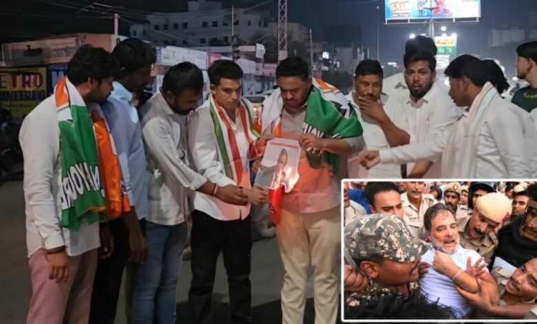 Telangana Youth Congress stages midnight protest over SIR