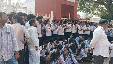 St Agnes College students boycott exams over Dasara holiday dispute
