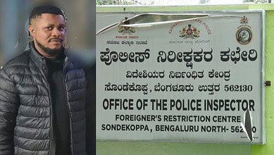 Nigerian detainee booked for assaulting on-duty cops in Sondikoppa