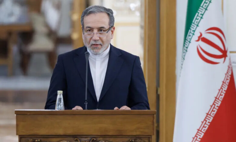 Iran Foreign Minister Abbas Araghchi