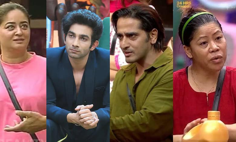 Bigg Boss 20 contestants Mahhi Vij, Aman Gandhi, Qazi Touqeer and Mary Kom