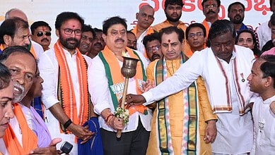 Telangana BJP celebrates 25 years of PM Modi's public service