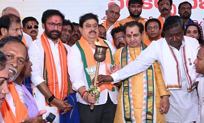 Telangana BJP celebrates 25 years of PM Modi's public service