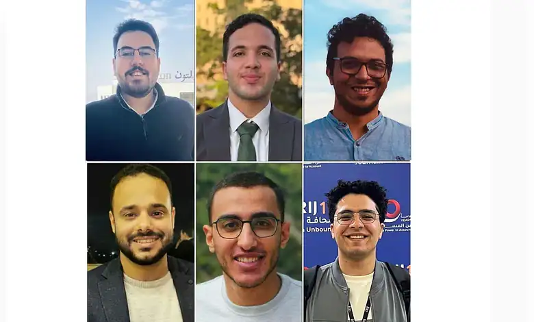 Six journalists detained in Egypt as part of media crackdown, protest or related event.