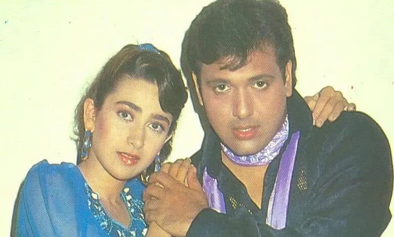 Somy Ali with Govinda and Karisma Kapoor in a vintage photo from the 1990s.