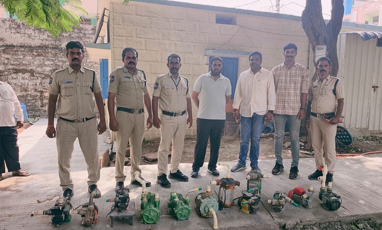 HMWSSB seizes 12 illegally installed motors from Kukatpally